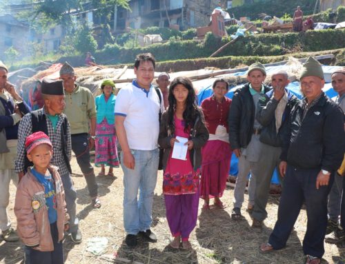 MANDAMOS 10.153 VALORES A NEPAL